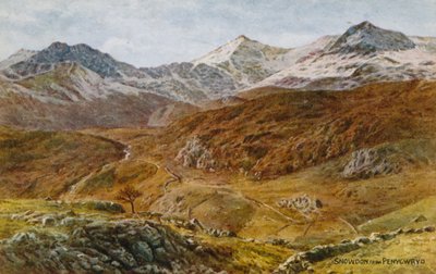 Snowdon, depuis Penygwryd - Alfred Robert Quinton